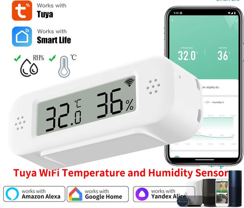 Tuya wifi mini temperatura - mini,